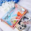 Personalized Makeup Bag Clear Cosmetic Bag Bridesmaid Gift Travel Bachelorette Party Accessories Festival Decoration Supplies