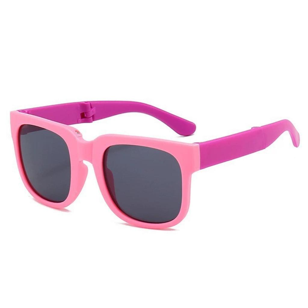 Children's Foldable Sunglasses with UV Protection and Durable Design