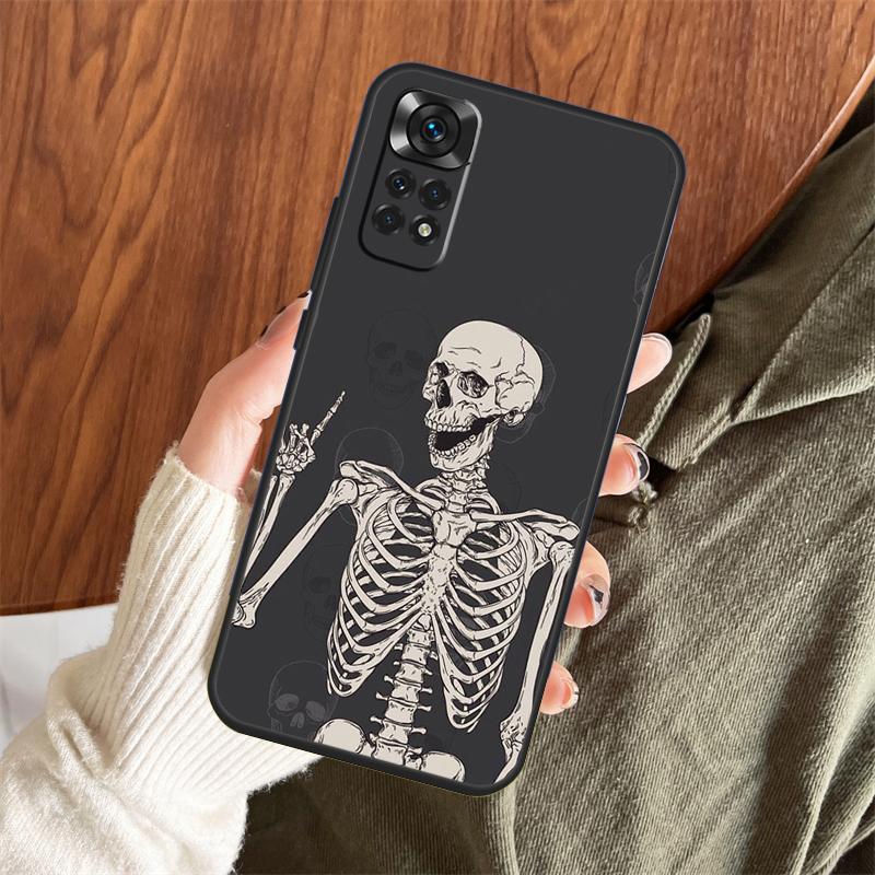 

Medical Skeleton Anatomy Case For Xiaomi Redmi Note 13 14 Pro 12 11 10 15 Pro Plus Redmi 15 C 13 10C 12C 13C 14C Cover Note 15 Pro Plus 5G