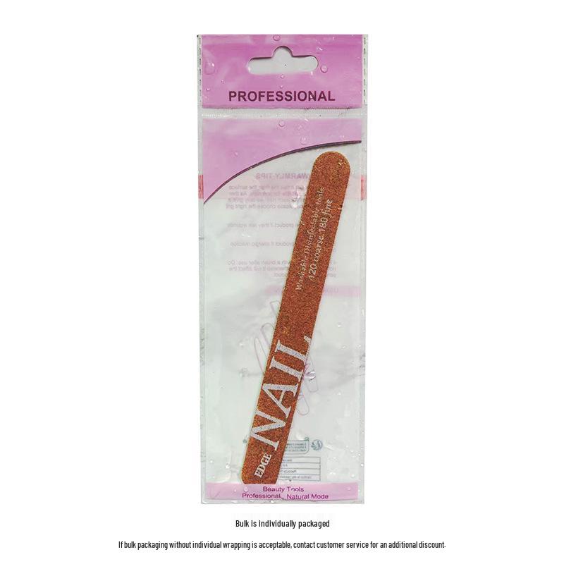 Non-shedding Washable Double-sided Nail File for Polishing and Sanding