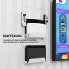 Uniraku Switch Aufbewahrungsständer Switch Aufbewahrungs- und Ausstellungs-Halterung kompatibel mit sowohl Switch als auch Switch Organic EL Modellen Aufbewahrung Wandmontage