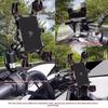 New electric vehicle mobile phone navigation holder for motorcycles, electric scooters, and bicycles, fixed and shockproof