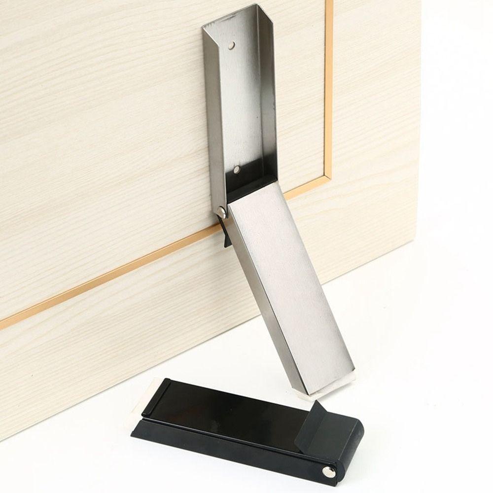 No Drilling Door Wedge Stainless Steel Door Holder New Folding Door Stop  Door