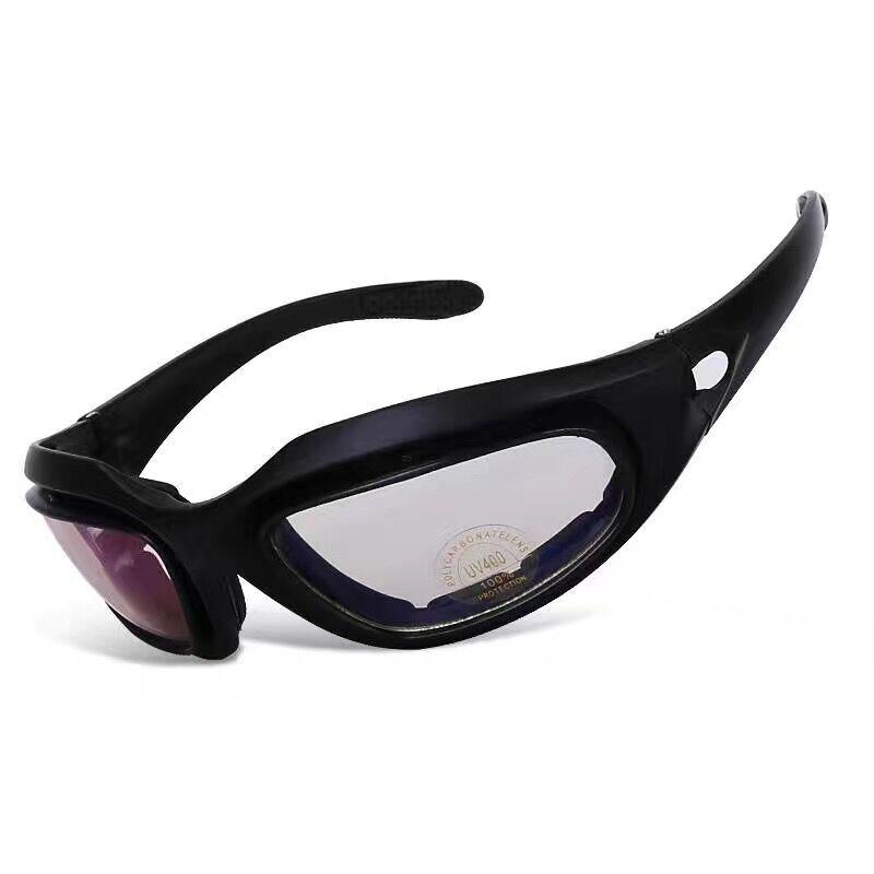 Tactical GogglesCSGoggles UV UV Protection Glasses Glare Reducing Polarized Biking Goggles Active NightGoggles