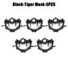 Halbgesichts Totenkopfmaske Dämon Skelett Wolf Drache Tiger Cosplay Halloween Party Requisite Lange Zähne Kopfbedeckung für Erwachsenen Rollenspiel