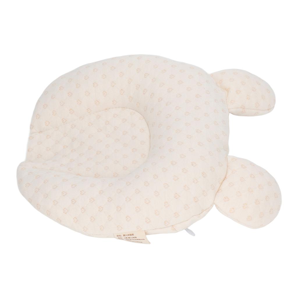 Baby Shaping Pillows Cartoon Prevent Flat Head Breathable Latex Infant Sleep Cushion for 0 To 12 Months Old Baby