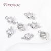 18K Gold Plated Zircon Crystal Decoration Connector Charms Accessories For Handmade DIY Women's Bracelet Earring Jewelry Making