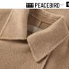 PEACEBIRD Women's Winter Double-Breasted Wool Coat