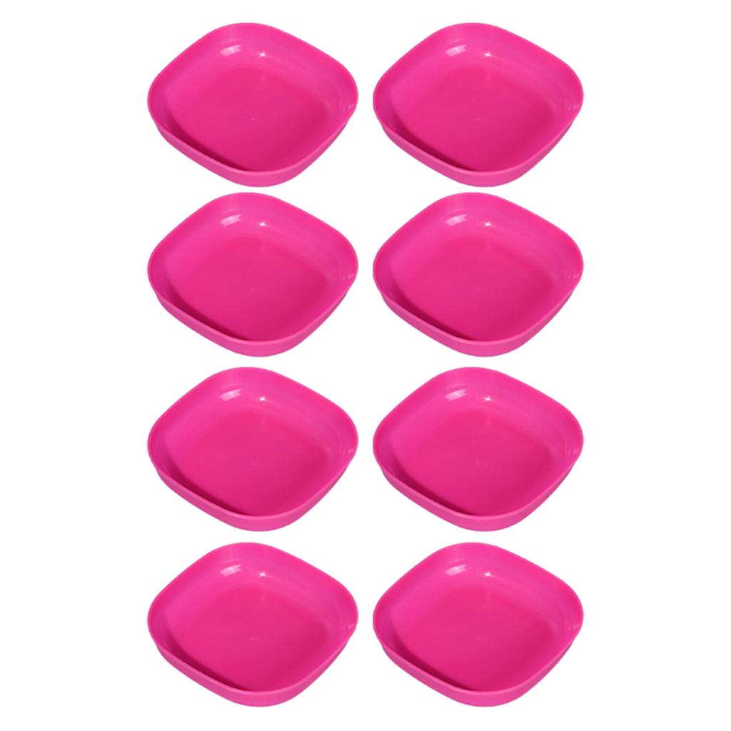 Reusable Lightweight Dinner Plate Multipurpose Fruit Snack Plate For Home Kitchen Picnic Easy To Clean