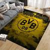 Custom Name,BVB 09 Home Sofa Decoration for Living Room & Bedroom, Non‑Slip Play Flannel Floor Mat for Game Room