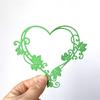 Flower Heart Cutting Dies Scrapbooking Stencils Carbon Steel Dies Cut Stencils for Card Making Photo Album Decoration