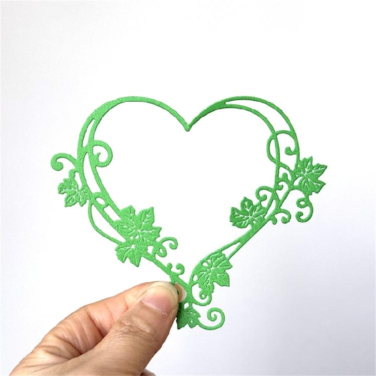 Flower Heart Cutting Dies Scrapbooking Stencils Carbon Steel Dies Cut Stencils for Card Making Photo Album Decoration