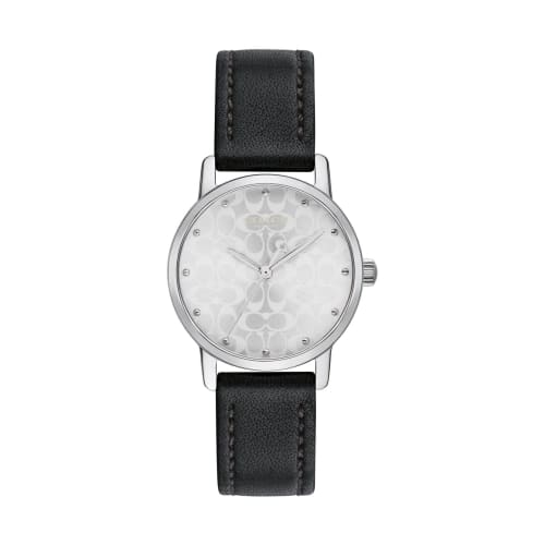

Coach Grand Watch, 28mm, Black Dial, Stainless Steel, Mineral Glass, Quartz Movement, Women s, 14503875