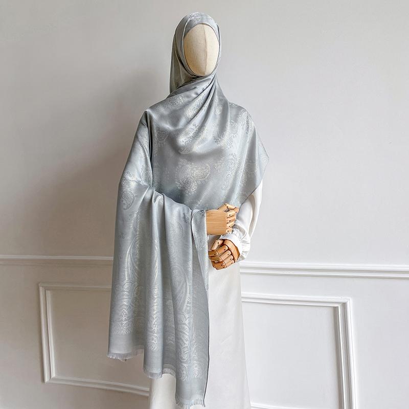 

Luxury Brand Autumn Bohemia Jacquard Pashmina Shawl for Women Winter Cashmere Warm Scarves Soft Turban Female Foulard Headband