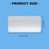 Standard Window Unit Air Guide Plastic Wind Redirector Tool Free Mounting Safe Vent Cover Upgrades For Home Office Use