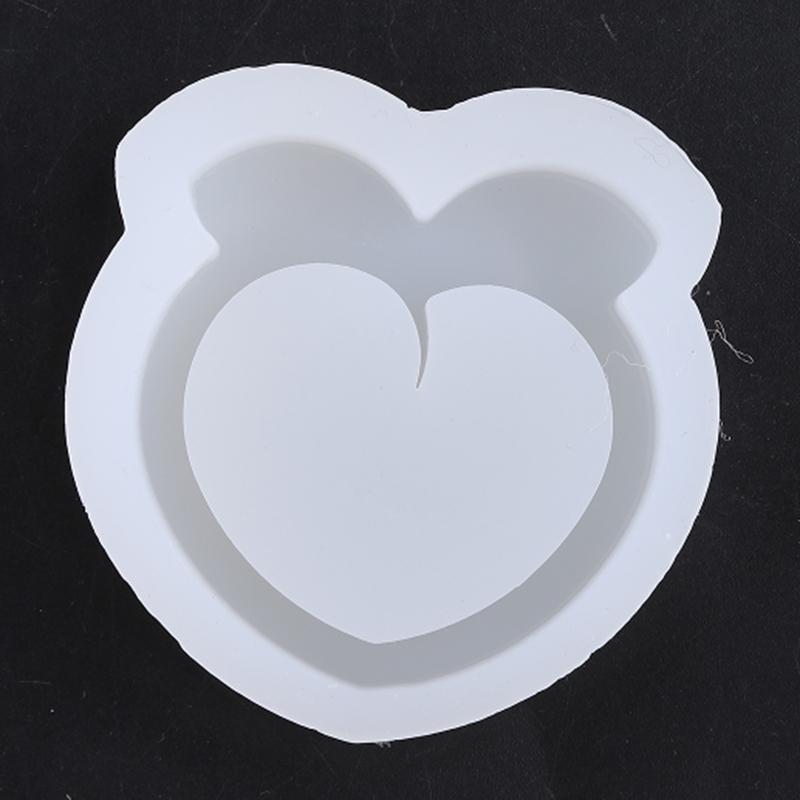 Silicone Cherry Fruit Pendant Mold Liquid Sand Keychain Accessories Mould Epoxy Resin Jewelry Molds Crafting Enthusiast