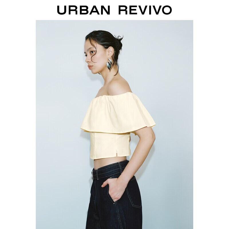 Women's Ruffle Off-Shoulder Blouse