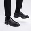 Breathable Brock leather shoes dress business sense inner height increase casual suit height increase wedding groom shoes