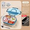 Stainless Steel Insulated Food Container for Kids BPA Free Portable Lunch Box with Bowl for School Outdoor Trips