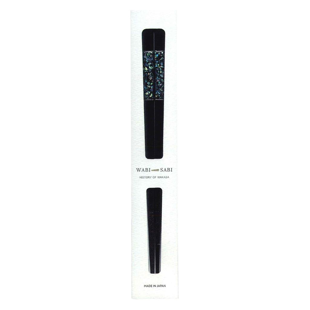 Tanaka Hashiten Skyscraper Chopsticks 605296 Navy Blue 23cm Wabi-Sabi No.