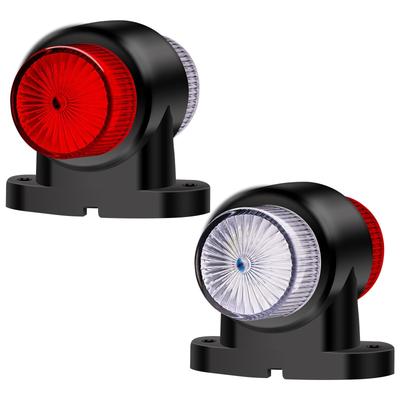 Ygmylandbb LED boční obrysové světlo pro nákladní vozidlo, 8 LED oboustranné osvětlení, boční světlo, boční