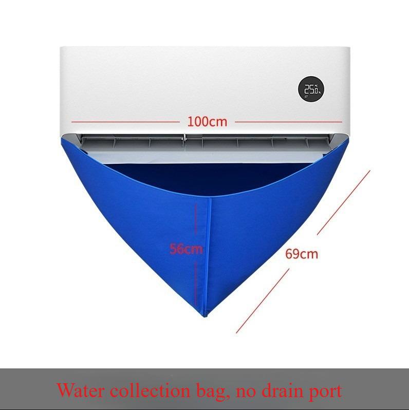 Split Air Conditioner Cleaning Kit Wall-Mounted AC Wash Bag with Drain Pipe Waterproof Dust Cover Household Tools