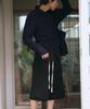 Uallong Cotton Bermuda Easy Shorts - Black