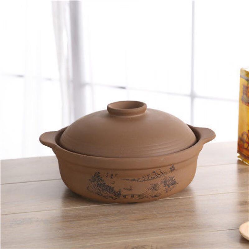 Wutuo Unglazed Zisha Clay Soup & Stew Pot