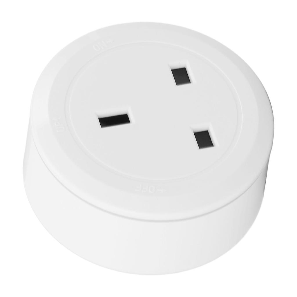 Power Track Socket  13A Removable Surface Mount Plastic  for Home Living Room Kitchen