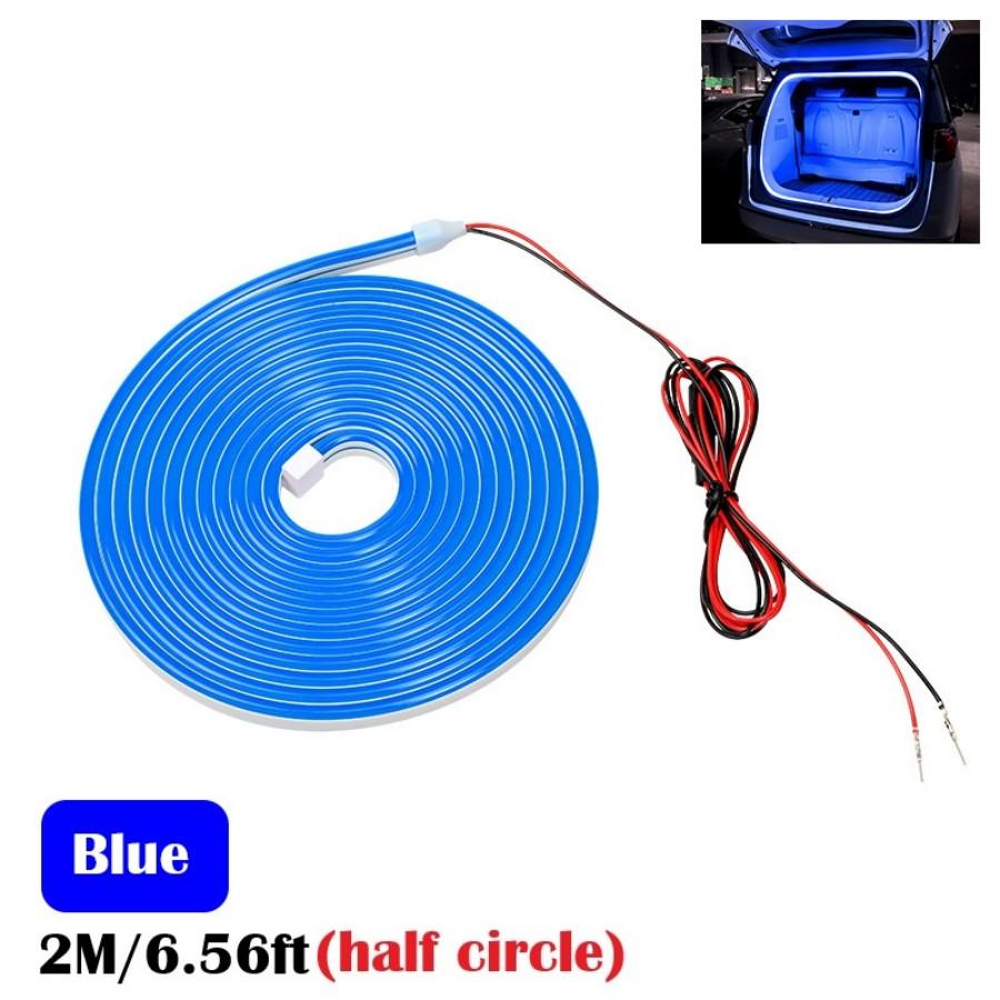 12V Dynamic Flowing Car Trunk LED Strip High-Brightness Wiring Automatic Sensing Tailgate Light Strip Tool-Free Installation