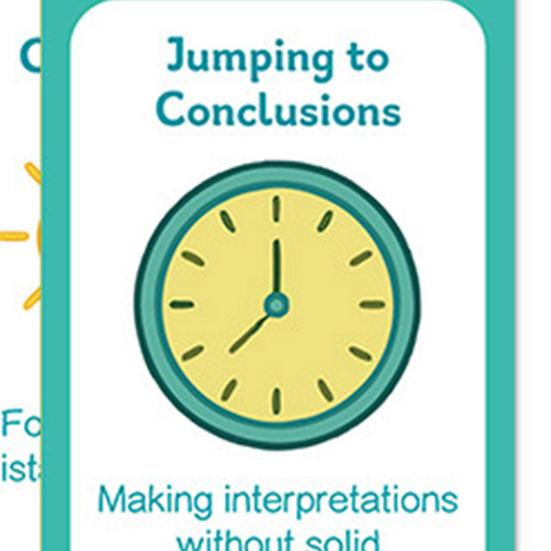 110Pcs/Set CBT Deck Cards Anxiety Relief Dialectical Behavior Therapy Coping Skills