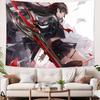 Hot Pretty Girl Chisa Wuthering Wave GAMING Tapestry Wall Hanging Wall Rugs Dorm Decor Blanket Camping Decoration Tapestry