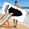 Brisbane Broncos Pride Print Beach Towel, Large Soft Quick Dry Towel for Beach Camping Swimming