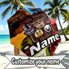 Custom Name Personalized Five Nights at Freddy's Print Umbrella, Auto Open Close, 8‑Rib Sturdy Frame, Commute Camping Hiking Use, Birthday Gift