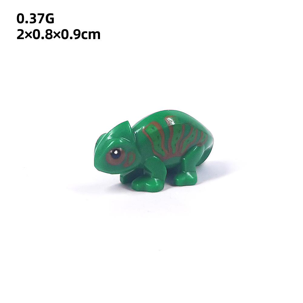 Animal Printed DIY Parts: Goat, Seagull, Penguin, Fish, Sheep - Compatible with MOC Building Block Toys