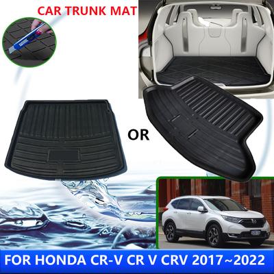 For Honda CR-V CR V CRV 2017~2024 2018 2019 2020 2024 Car Rear Trunk Protector Pads Auto Waterproof Anti-Fouling Mat Accessories