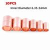 10PCS Copper Coupling Tube Fitting Equal Straight Weld Coupling  Refrigeration Equipment