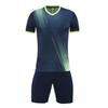 Set di maglie da calcio a maniche corte per il commercio estero, modelli per studenti maschi e femmine, adulti e bambini, maglia da allenamento per squadra ad asciugatura rapida e traspirante