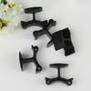 5Pcs Black Whistle Finger Grip Plastic Whistles Clamp Durable Whistle Fingers Holder  Referees