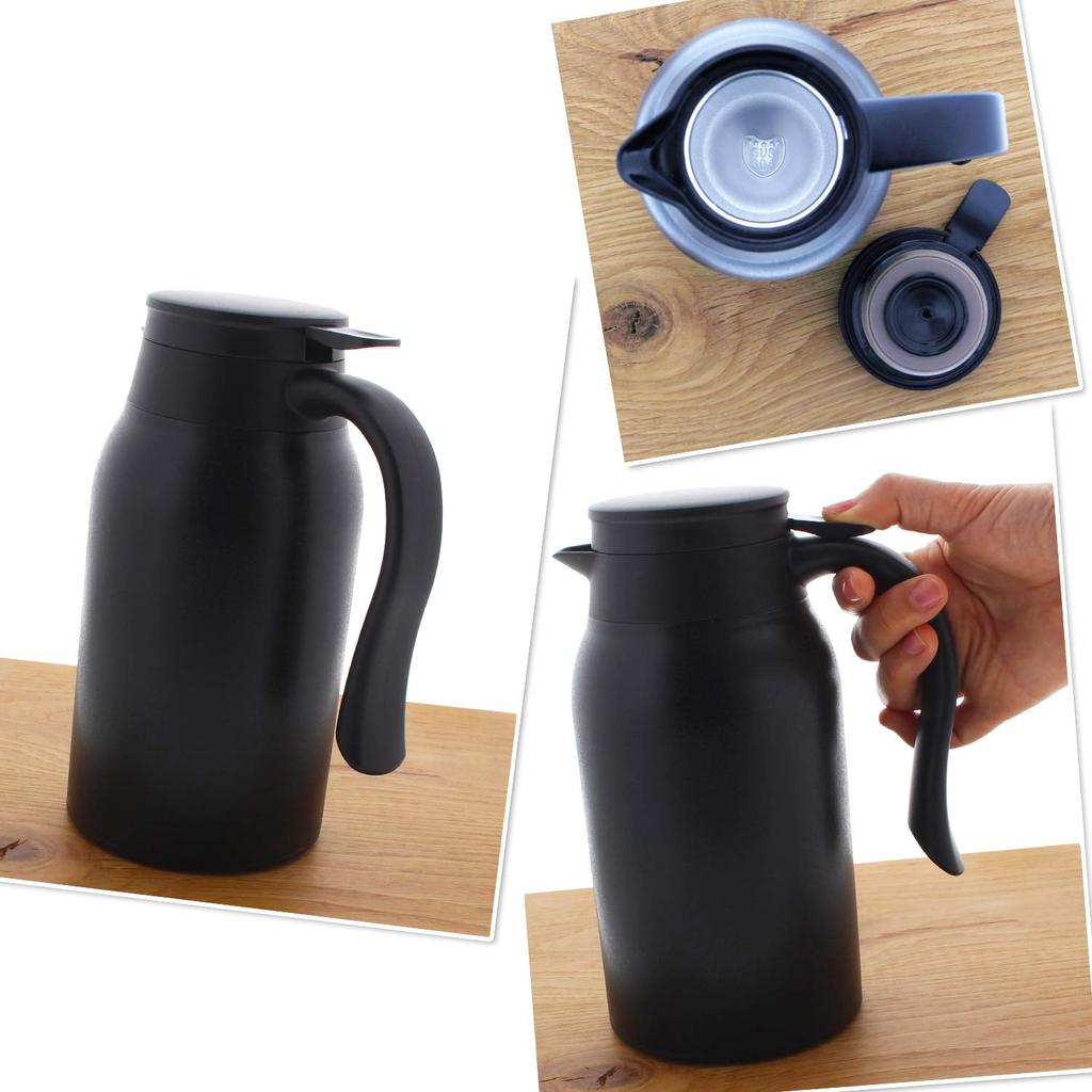 Living Tabletop Pot, 0.9L, Insulated, Black, MIP