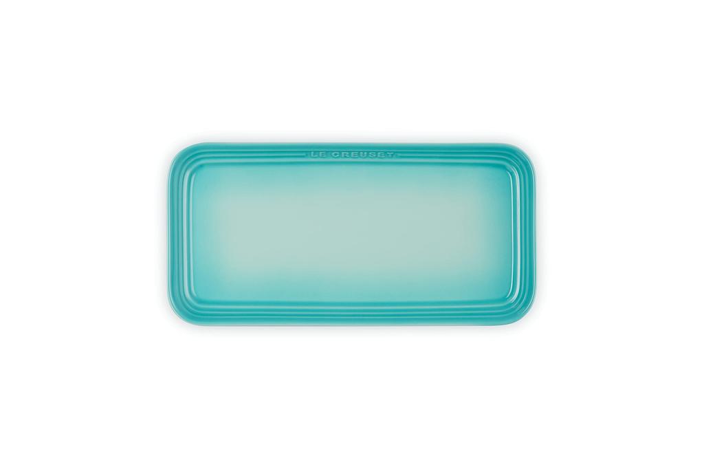 Le Creuset Le Rectangular Plate 25cm Cool Mint