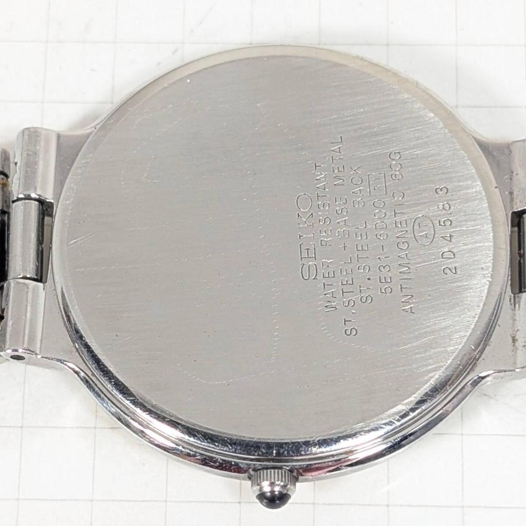 Used Seiko DOLCE Men's Watch, Battery Replaced, Working Condition, Z-07