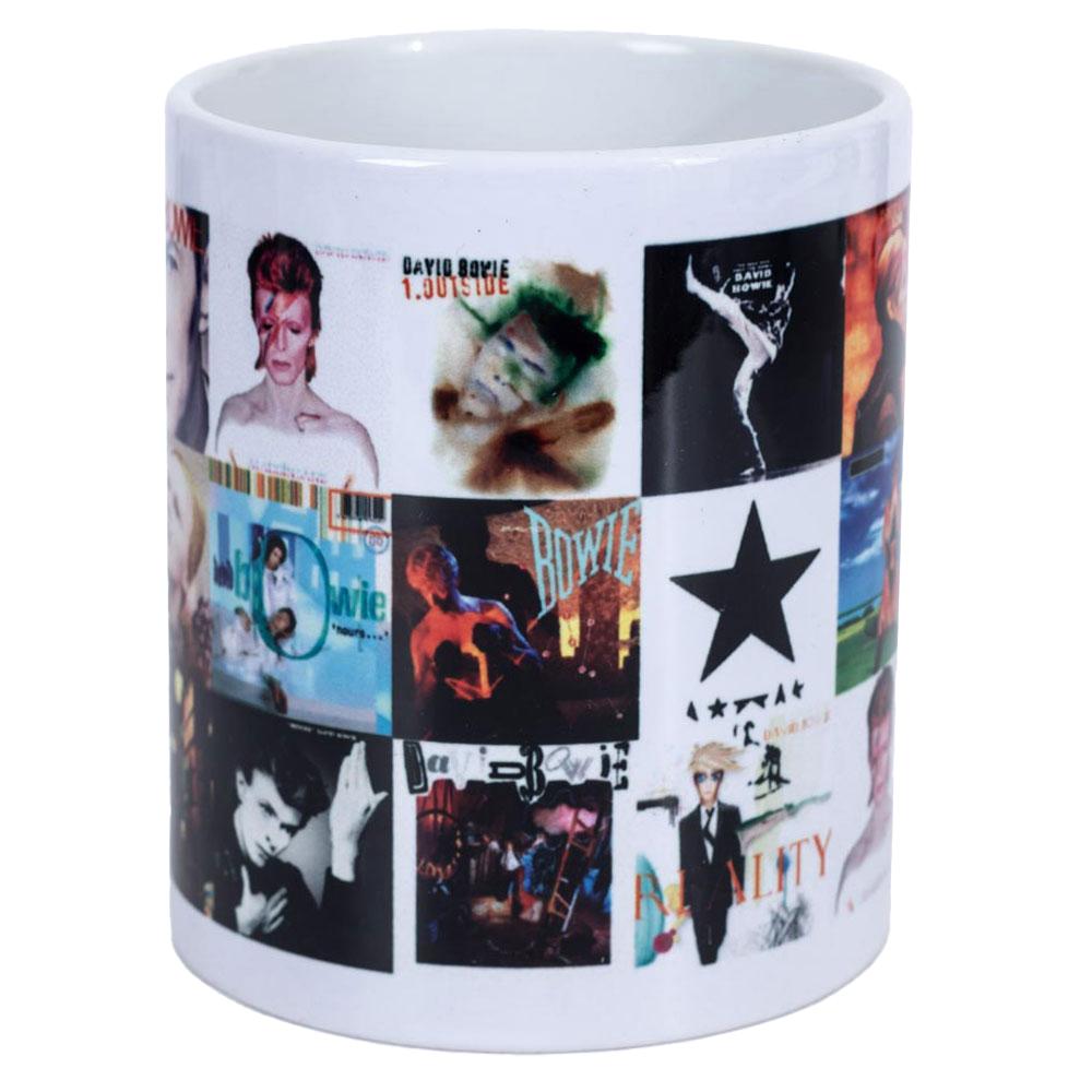 David Bowie Album Collage 315ml Mug