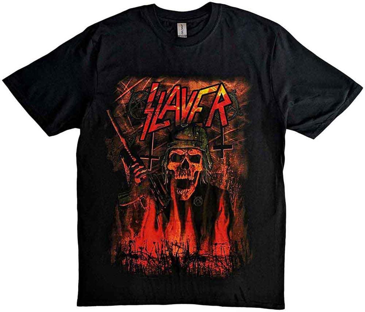 Футболка с логотипом группы Slayer Wehrmacht S