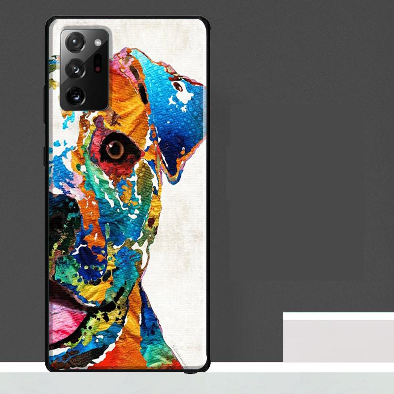 Cute Pit Bull Dog Pitbull Case For Samsung Galaxy S24 Ultra S23 S22 S21 S25 Ultra S9 S10 S20 Plus S25 FE Phone Cover
