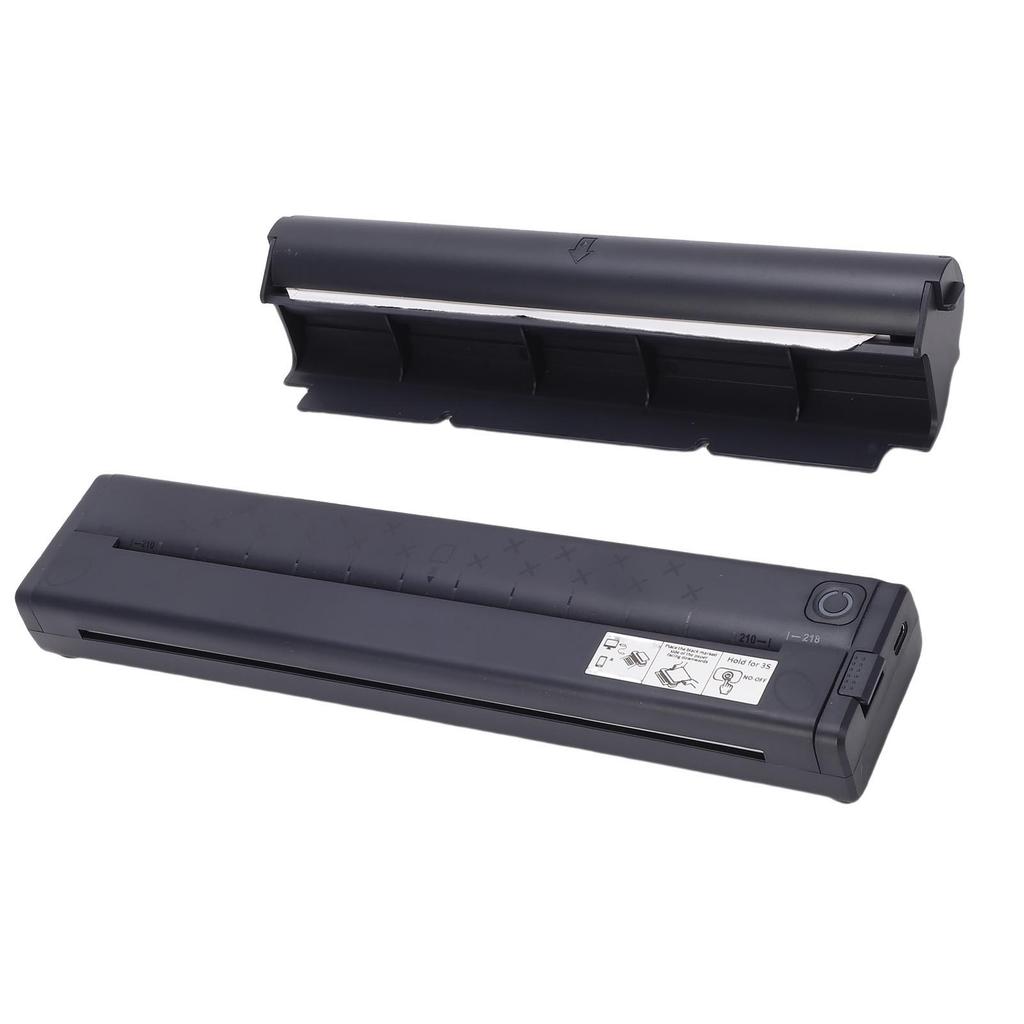 Portable Inkless Printer with Bracket Wireless   Thermal Printer Support 8.5x11inch Letter 2 to 8.5inch Width Thermal Paper