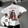 Demon Slayer Nezuko Anime T Shirt Men Women Streetwear Oversized Vintage Short Sleeve Tee 2026 Summer New Graphic Print Tops Y2k