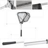 Portable Landing Net with Aluminum Handle Frame Freshwater Fishing Net Folding Fishing Landing Net Gift for Men