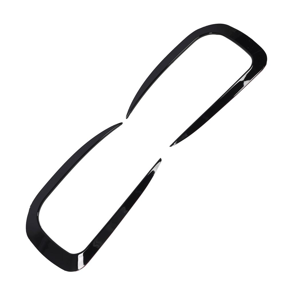 Front Bumper Fog Light Spoiler Gloss Black Sporty Style Car Front Bumper Splitter Air Vent Trim for 1 Series F20 F21 M