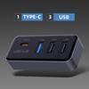Power Distribution USB Hub Dock Station with 3 USB Ports and 1 Type C Port Ensuring Stable Transfer for Model 3/Y